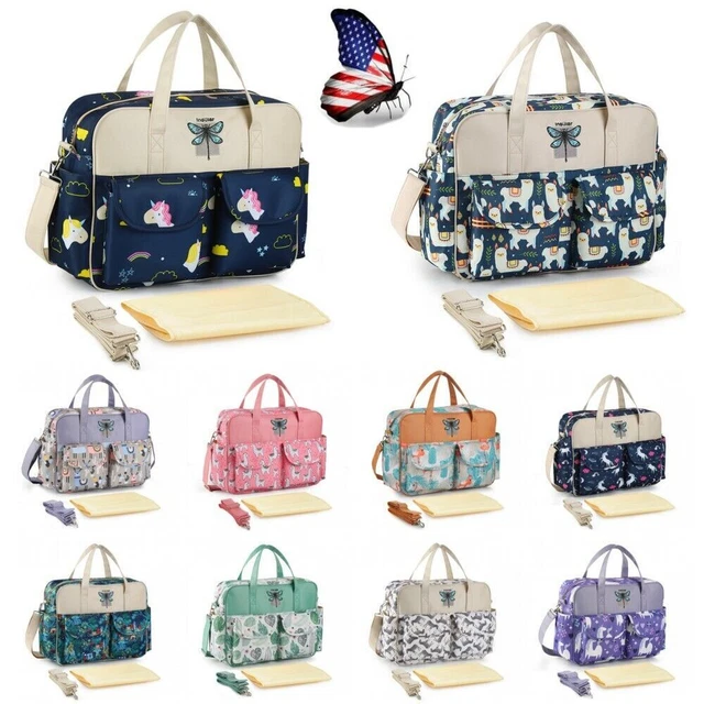 Mummy Maternity Nappy Diaper Bag Waterproof Baby Changing Handbag Shoulder Bag