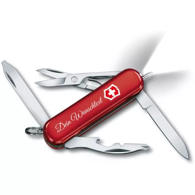 Victorinox Coltello da tasca Mitnite Manager personalizzato con nome 0.6366