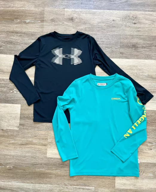 Boys Long Sleeve Shirts, Under Armour Magellan, Youth Medium