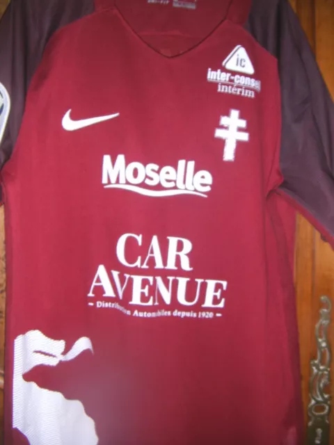 maillot porté et préparé ligue 1 Joueur FC METZ Saison 2020