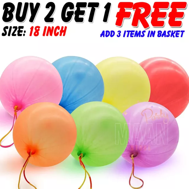 100 X Large Punch Balloons Children Loot Goody Party Bags Pinnata Fillers Toys