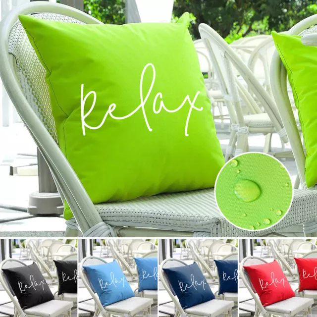 Waterproof Garden Cushion Cover For Furniture Cane Cushions Outdoor Seat Bench