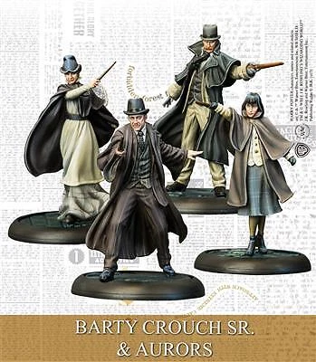 Knight Models – Miniatures Harry Potter – Barty Crouch Sr. & Aurors – Résine 35 Mm – À Assembler Et Peindre