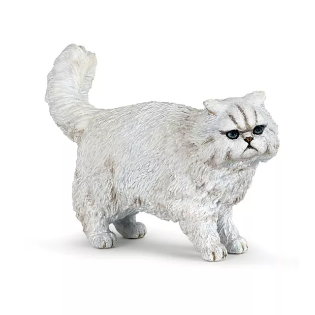 PAPO Dog and Cat Companions Persian Cat Toy Figure - New