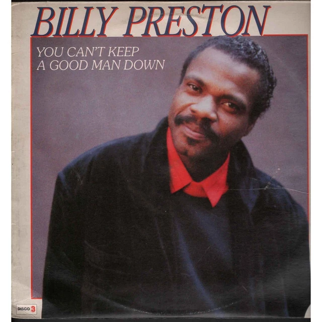 Billy Preston Lp Vinile You Can't Keep a Good Man down / Disco 3 Nuovo