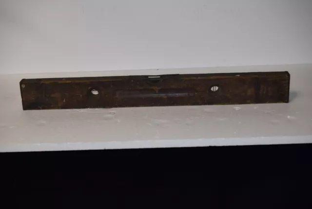 RARE - Antique Stanley Sweetheart No.30 Adjustable Level Wood Tool