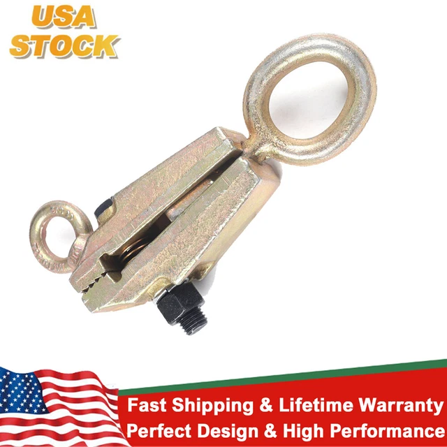 5 Ton 2 Way Self-Tightening Auto Body Repair Pull Clamp Frame Back Dent Puller