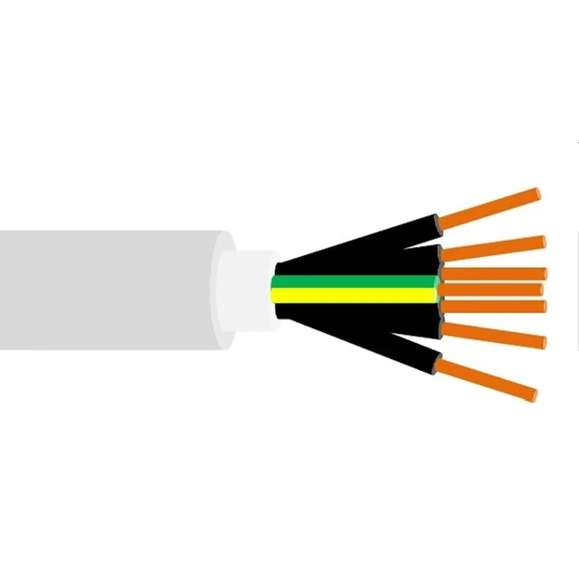 100m Mantelleitung NYM-J Stromkabel 5x2,5 mm² grau - Elektrokabel, Feu 100m Mantelleitung NYM-J Stromkabel 5x2,5 mm² grau - Elektrokabel, Feu