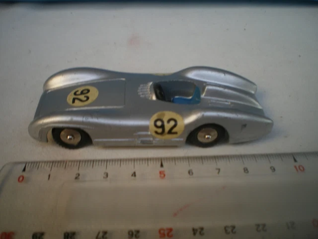 1/43 MERCEDES 300SLR w196 F1 #92 gris argent 1955 + Mercury 56