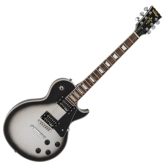 VINTAGE V100 REISSUED Electric Guitar Silverburst 569.05 PicClick