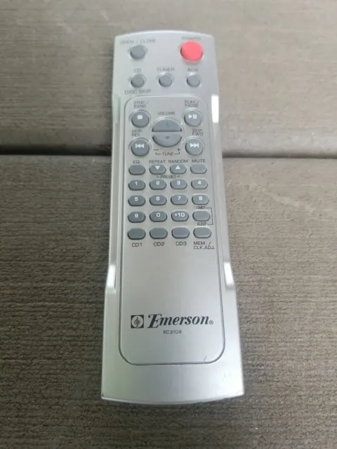 Emerson RC3108 Remote Control - Fully Tested & Working - FREE SHIPPING