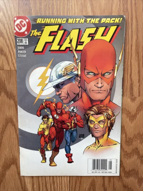 The Flash #208 May 2004 DC Comic Book Johns Porter Livesay