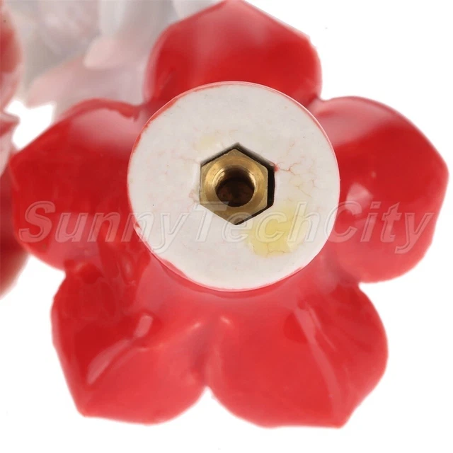 1 x boutons de poubelle de porte armoire en céramique vintage placard tiroir armoire 2