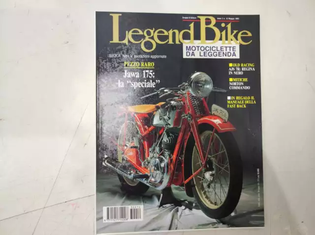 Legend Bike N.12 5-1993  Ajs 7R Regina In Nero Jawa 175 S La Primavera Di Praga