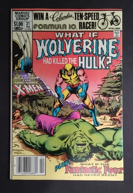 What If #31 Wolverine Had Killed The Hulk Marvel comics 1982