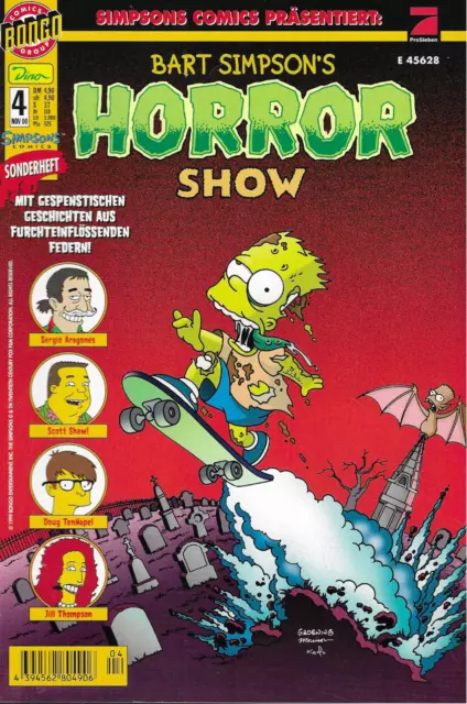 Bart Simpson´s Horror Show Sonderheft Nr.4 / 2000 Dino Verlag