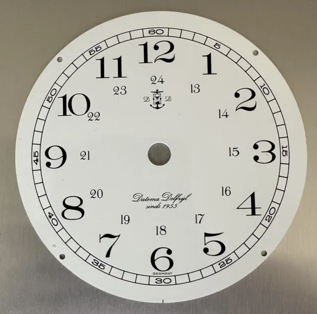 Ziffernblatt arabisch weiss Durchmesser 130mm | dial for clock diameter 130mm