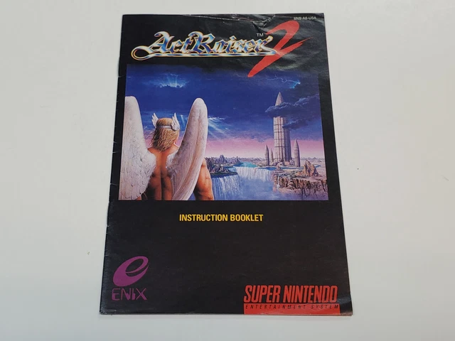 F-ZERO ORIGINAL AUTHENTIC SNES Super Nintendo Manual Only USA*wear $22. ...