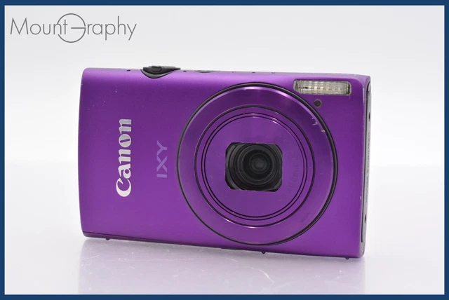 ★希少★ Canon IXY 600F パープル色♬ ユリシーズストラップ付♬ ☆希少☆ Canon IXY 600F パープル色♬ ユリシーズストラップ付