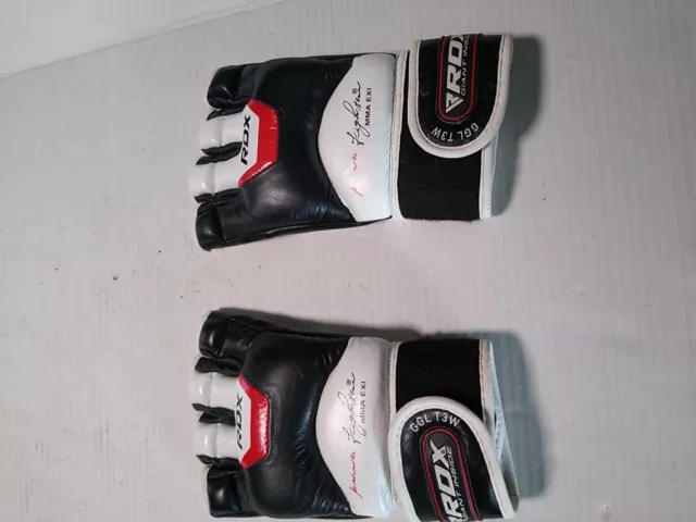 RDX  MMA EX1 - Padded Gloves Size XL ( clean ) not Used Much