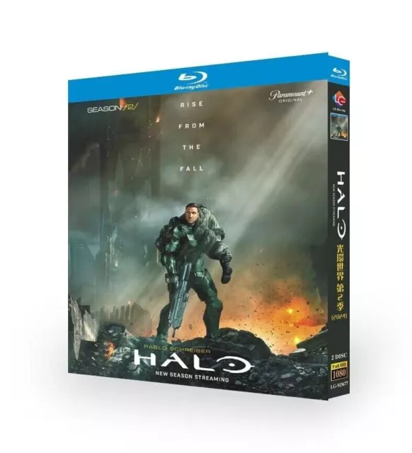HALOSEASON 2 2025 TV Series BluRay DVD BD 2 Disc All Region Box Set