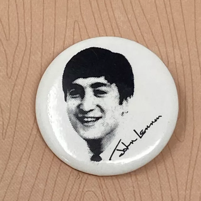 John Lennon Pinback Beatles 1964  ENT LTD