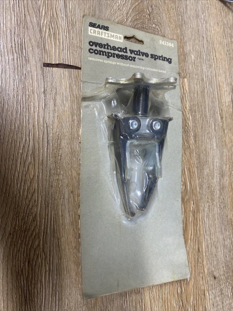 NEW NOS Vintage Craftsman 41384 Universal Overhead Valve Spring Compressor Tool