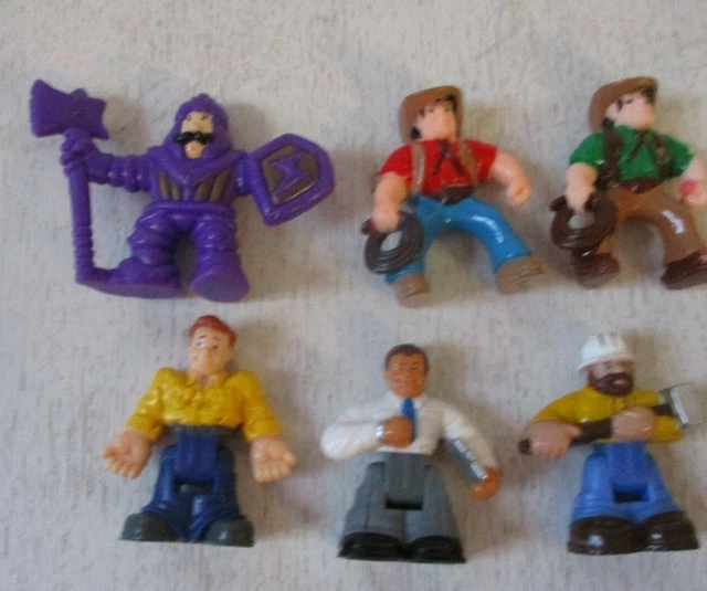 Fisher Price Geotrax Figures Toy Lot Easter Basket