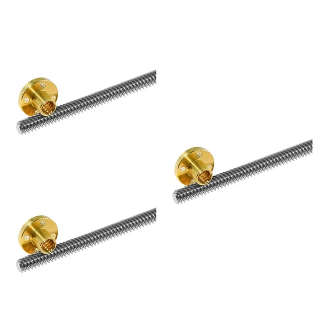 9 D 3d Printer Threaded Rod Nut Stepper Motor Brass Screws Earth Tones