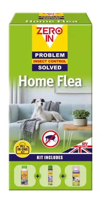 Zero In Household Flea Killer Kit