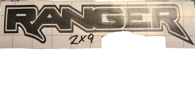 FORD RANGER RAPTOR Font decal stickers x2 EUR 5,55 - PicClick DE