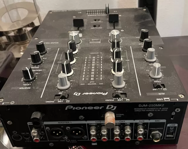 Pioneer djm-250mk2 2-channel dj mixer - Super Preis - für Einsteiger und Profis