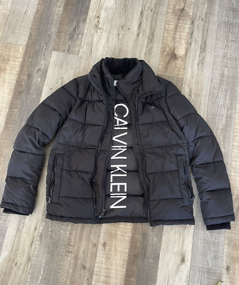 Aqua Green Full Zip Winter Puffer Coat 
