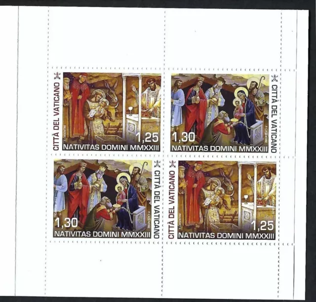 2023 Vatican City Christmas 2023 Booklet MNH