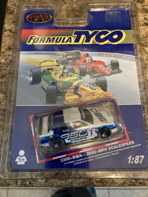 Tyco Volvo. formula X3. British Touring Car No 3. Rydell . New In Blister