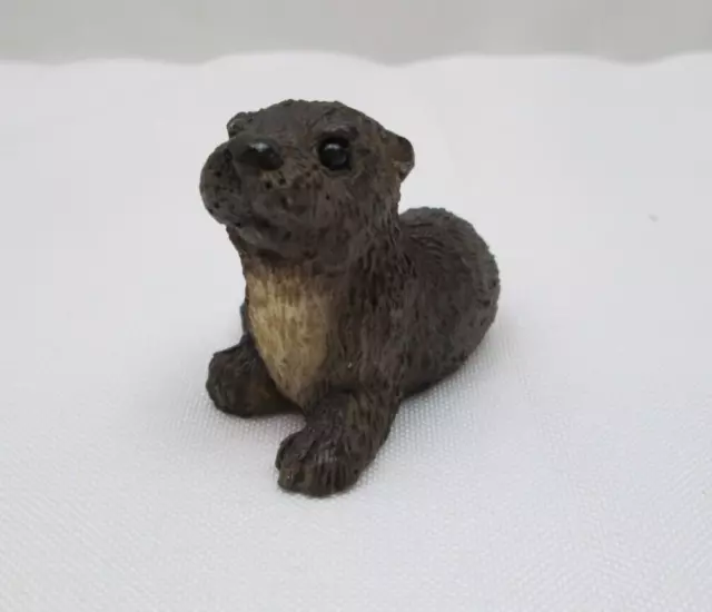 Stone Critter Little Otter (SCL-086) - 1990 Vintage