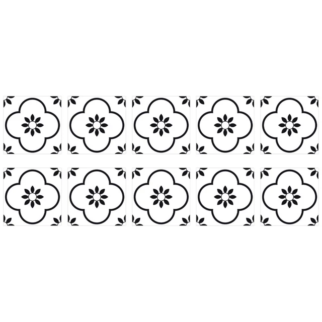 10 pz adesivi da parete pavimento imitazione decorativa marmo Pp