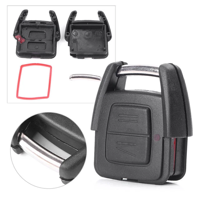 2-Buttons Flip Remote Key Fob Shell Case For Vauxhall Opel Astra G Zafira Vectra