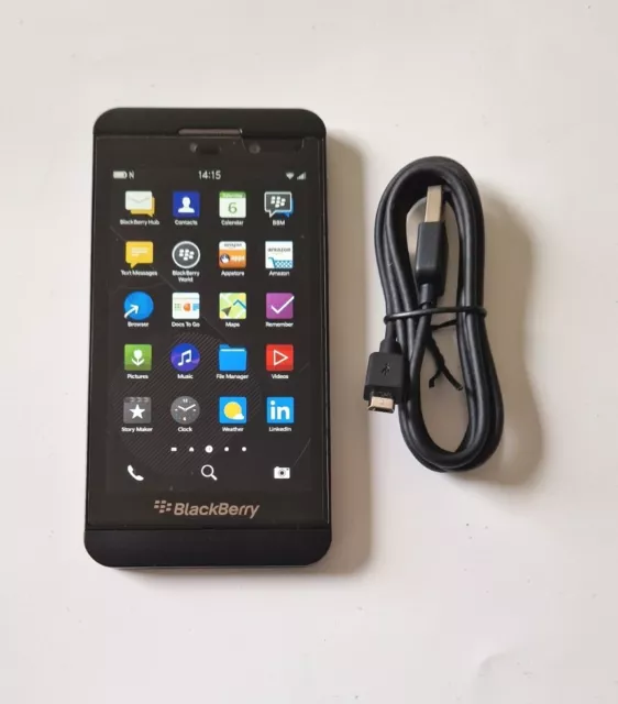 BlackBerry Z10 Black Unlocked 16GB 2GB RAM 4.2" BBOS 10 Touchscreen Smartphone