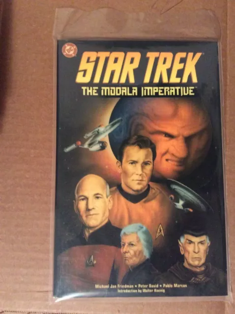 STAR TREK: The Modala Imperative TPB Collects the epic X-Over TOS 1-4 & TNG 1-4!