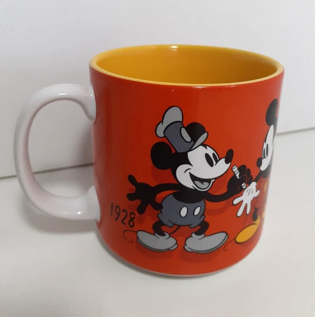 DISNEYLAND RESORT PARIS Mug Exclusive Red Mickey Mouse Mug 1928 Today disneyland-resort-paris-mug-exclusive-red-mickey-mouse-mug-1928-today