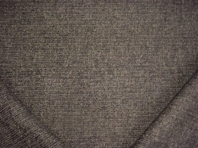 9-3/8Y Kravet 28745 Black Sandstone Textured Strie Chenille Upholstery Fabric