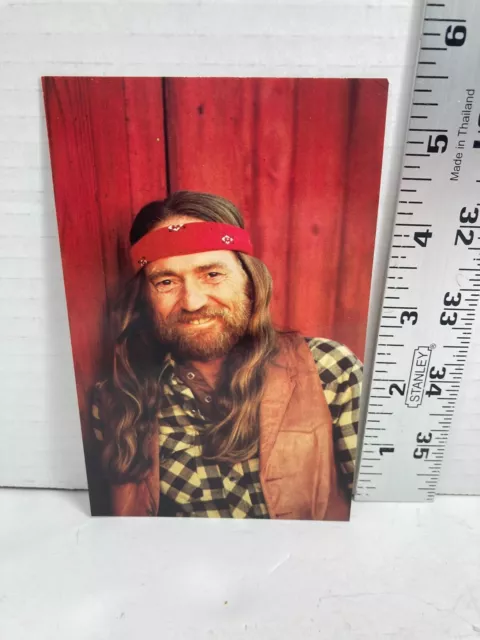 Vintage Willie Nelson Real Picture Postcard CL Personality # 67