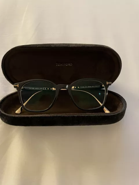 Tom Ford Brille in schwarz/Gold