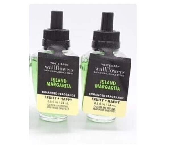 BATH & BODY WORKS ISLAND MARGARITA ENHANCED WALLFLOWERS FRAGRANCE