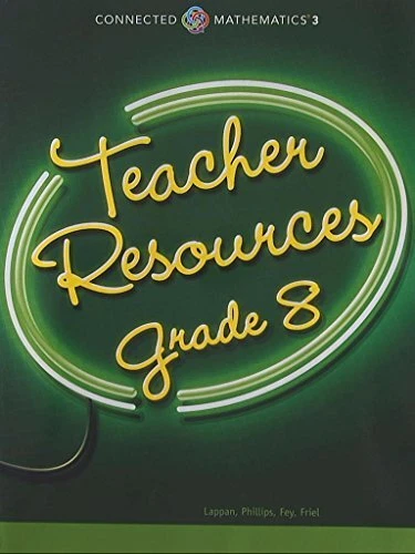 CONNECTED MATHEMATICS 3 Teacher Resources Grade 8 31 75 PicClick