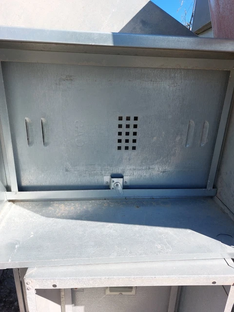 Cassetta Zincata Per Contatore Gas - Kit Completo Con Schienale E Montaggio Facile (55x45x30 Cm)