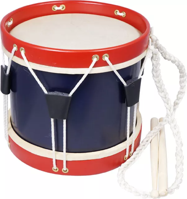 Atlas 8 inch tuneable TABOR DRUM, small marching drum, 8 x 8 inch, rope tension