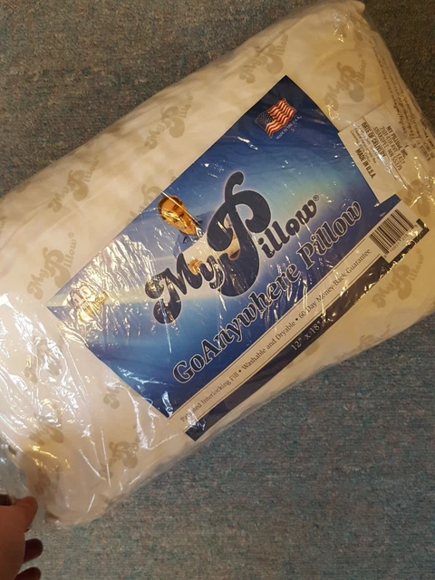 MyPillow Go Anywhere Pillow - 12"x18"