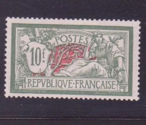 FRANCE STAMP TIMBRE YVERT N° 207 " MERSON 10F VERT ET ROUGE " NEUF xx TTB D712